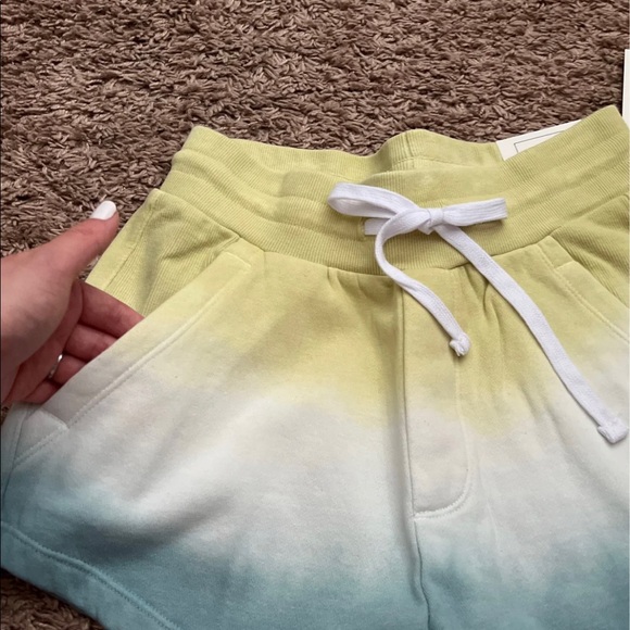 Mint & Lime Drawstring Shorts - Picture 8 of 12